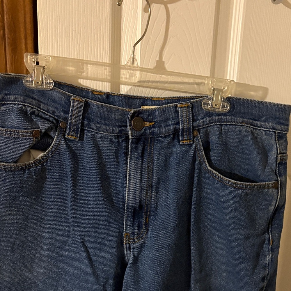 Men's Relaxed Fit Blue Jeans size 36 waist. Like new! - Picture 2 of 4